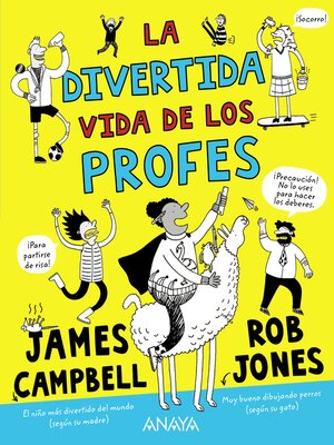 cover image of La divertida vida de los profes